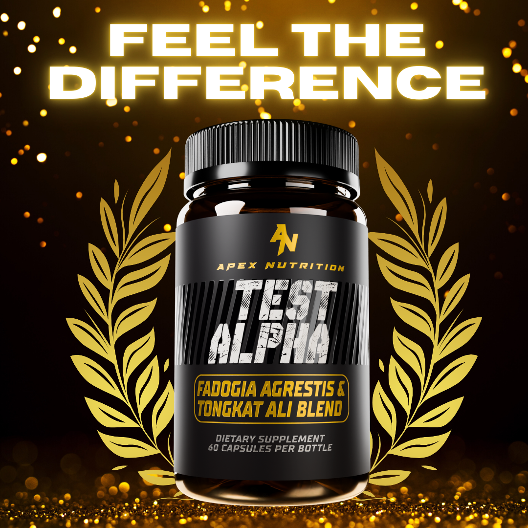 Test Alpha™ – Premium Alpha Booster for Men with Tongkat Ali & Fadogia Agrestis