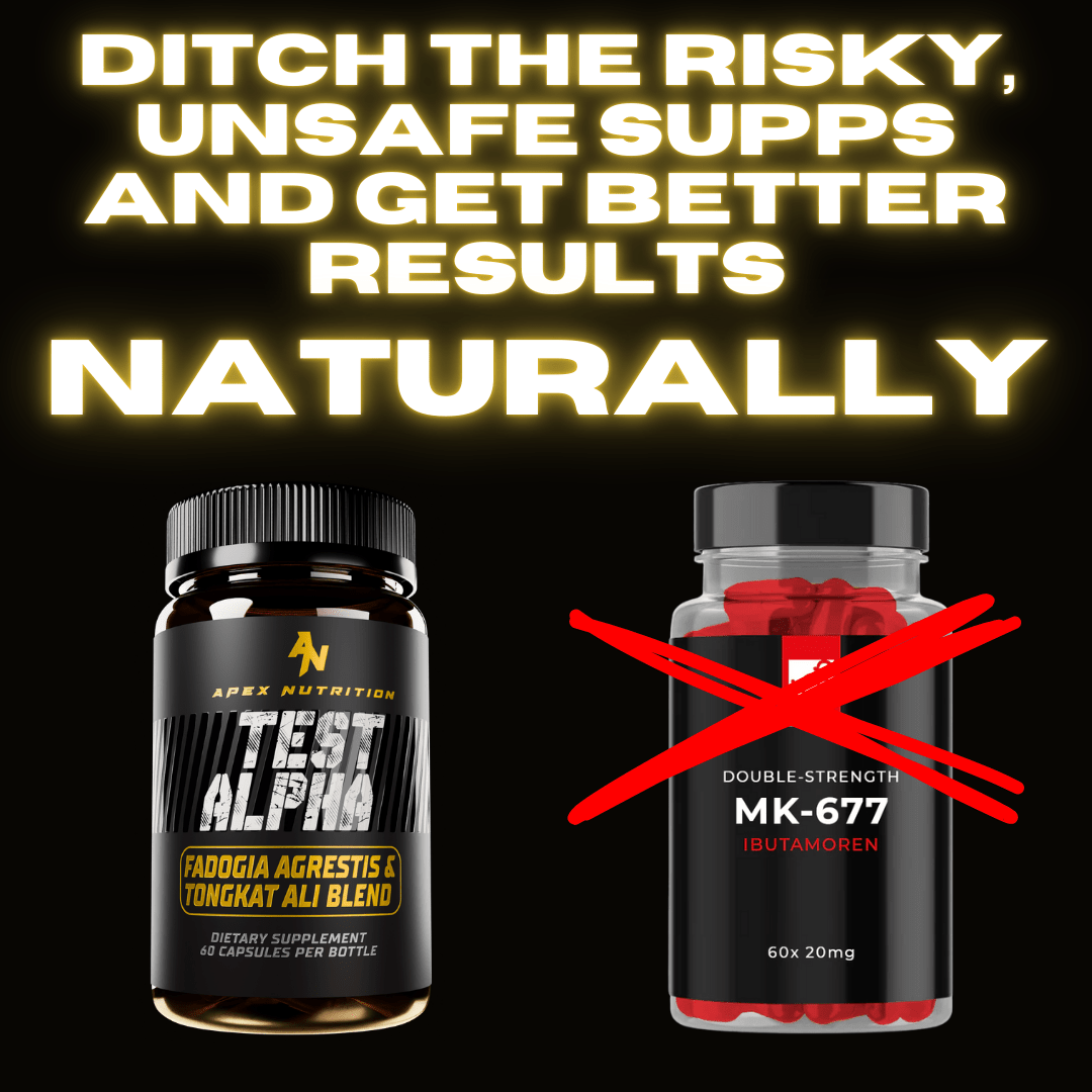 Test Alpha™ – Premium Alpha Booster for Men with Tongkat Ali & Fadogia Agrestis - Apex Nutrition