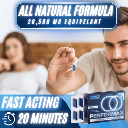 Performax - Natural Herbal Sexual Enhancing Pills For Men - Apex Nutrition